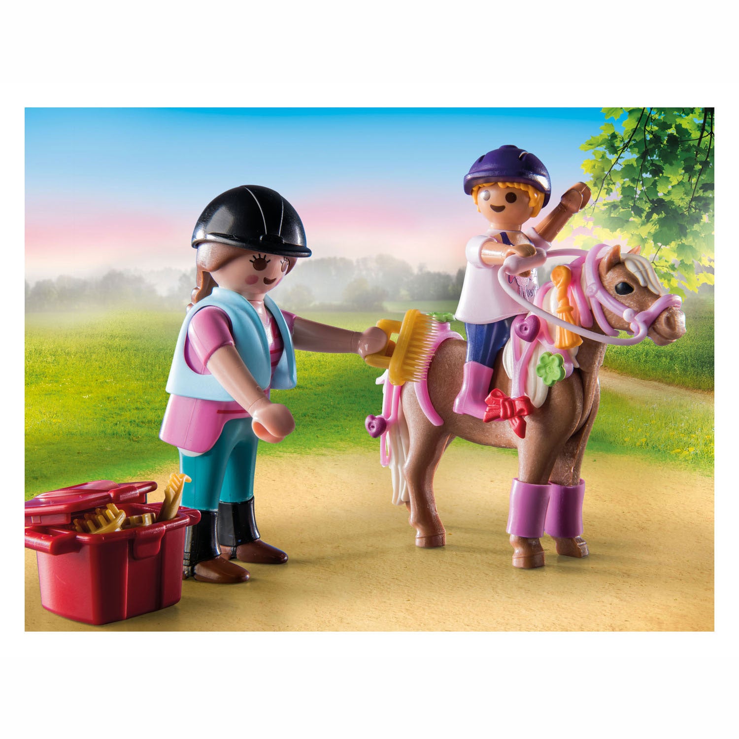 PLAYMOBIL Startpakket Paardenverzorging 71259