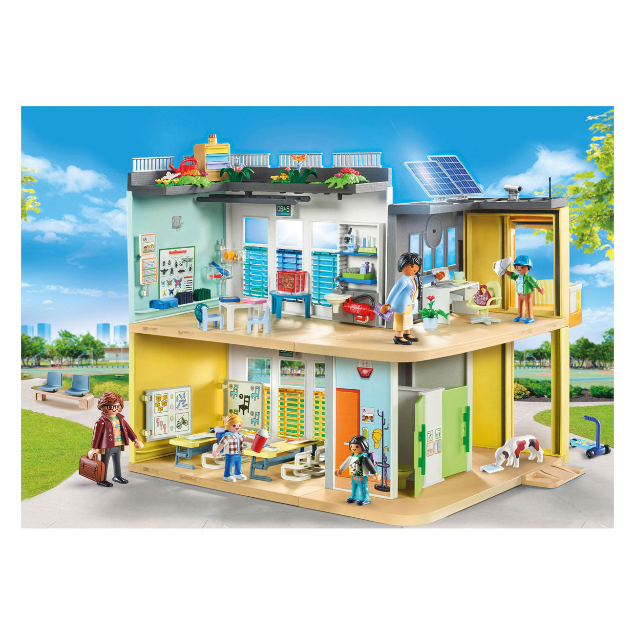 Playmobil city life grote school - 71327