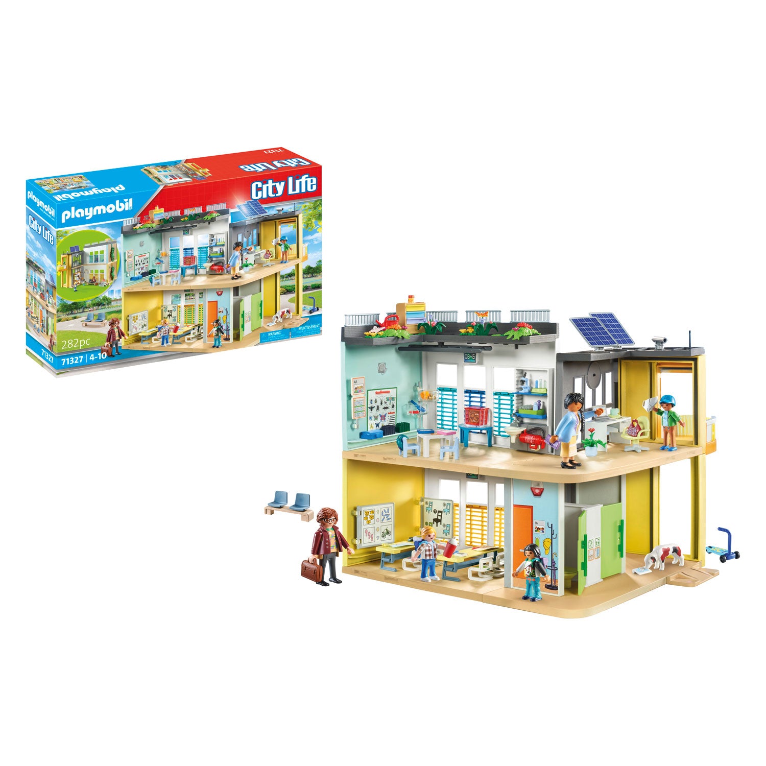 Playmobil city life grote school - 71327