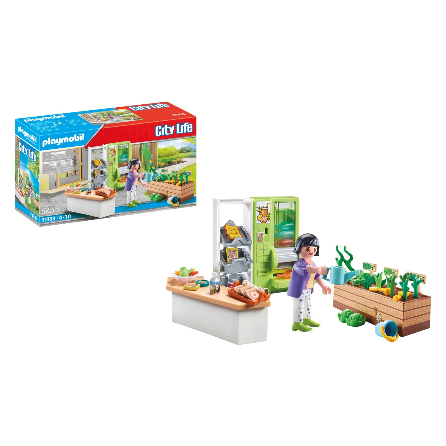 PLAYMOBIL City Life Verkoopstand 71333