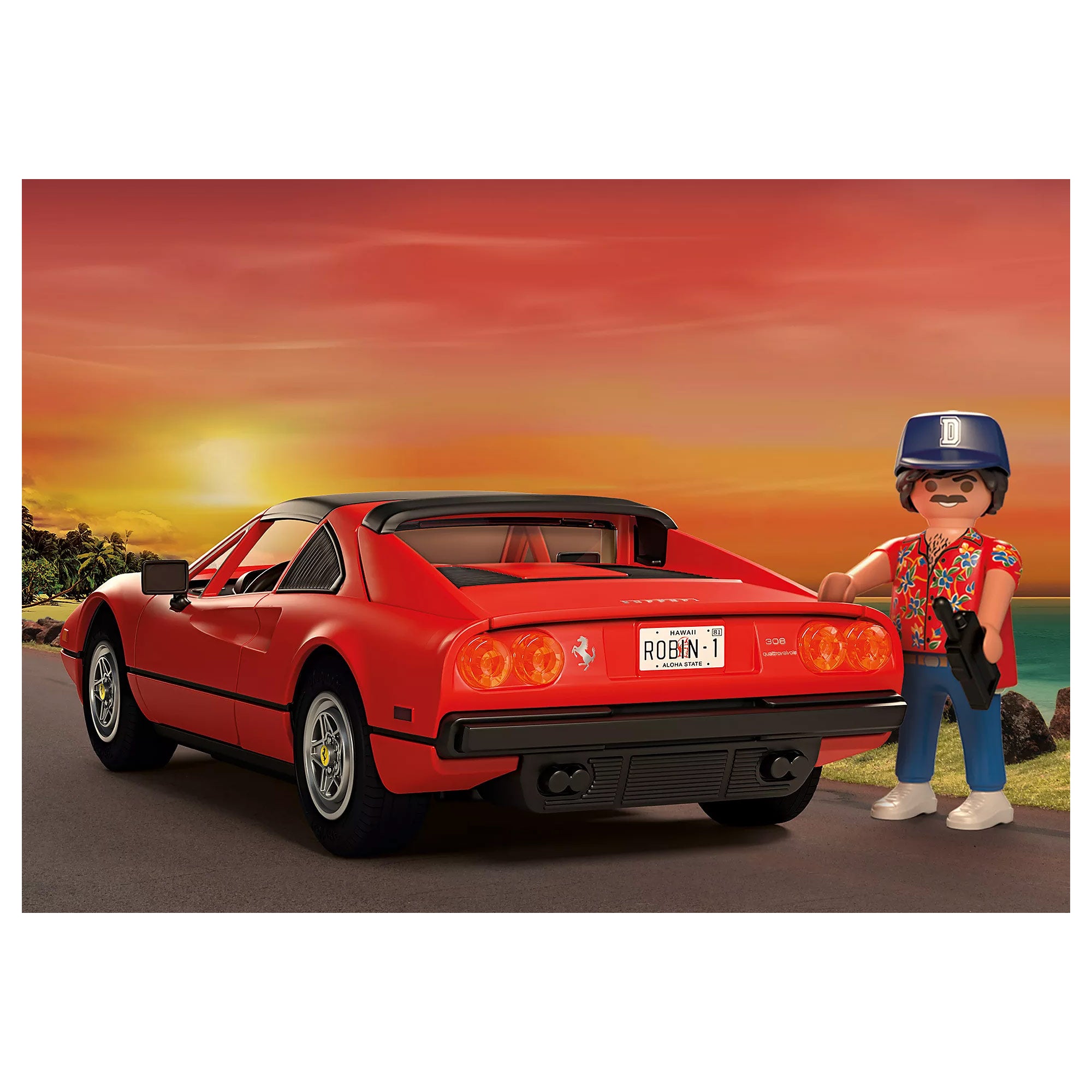 Playmobil Magnum P.I. Ferrari 308 GTS Quattrovalvole - 71343