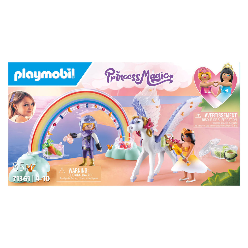 PLAYMOBIL Prinses Pegasus met Regenboog 71361
