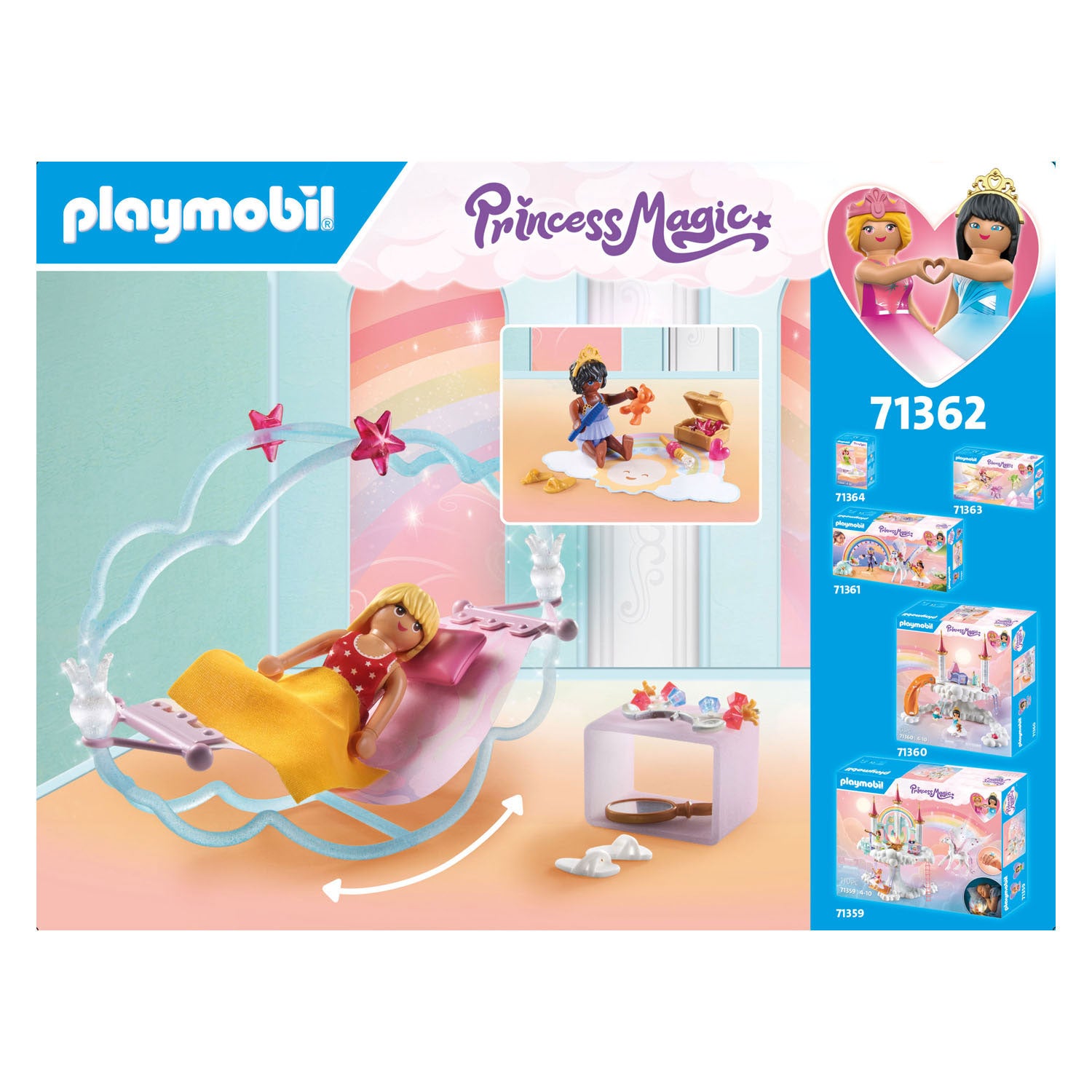 PLAYMOBIL Prinses Pyjamafeestje in de Wolken 71362