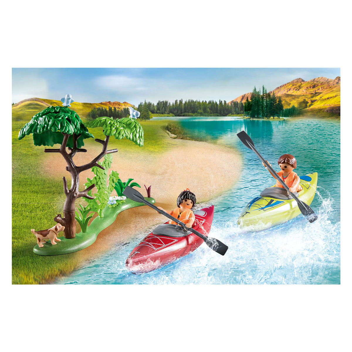 Playmobil family fun outdoor kamperen - 71425