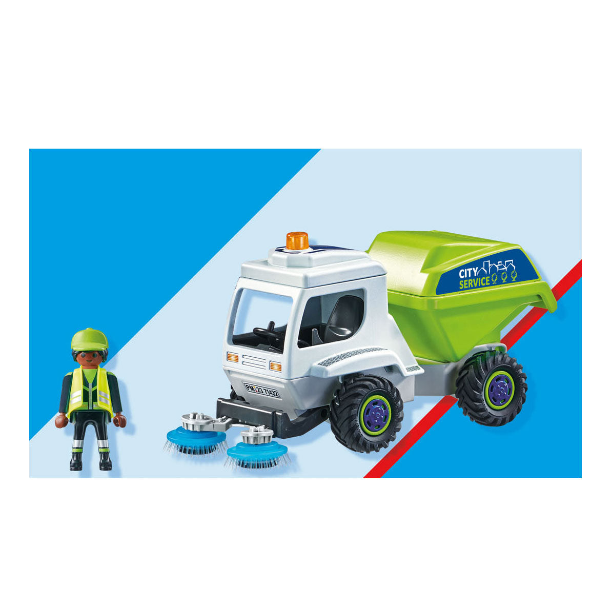 PLAYMOBIL City Action Straatveger 71432