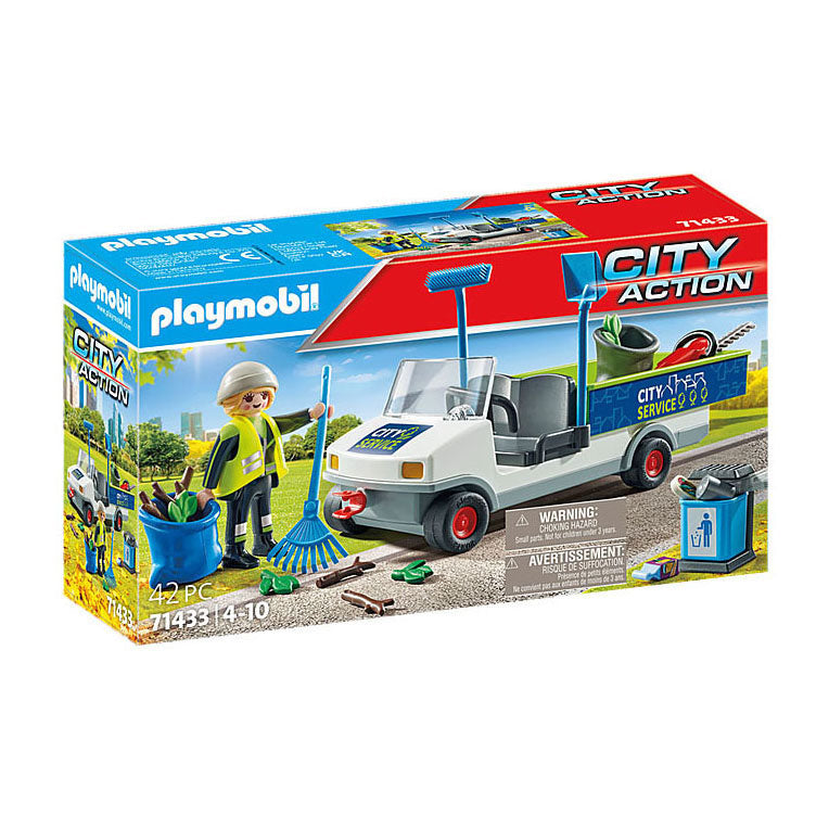 Playmobil City Action Elektrische Straatveegmachine - 71433