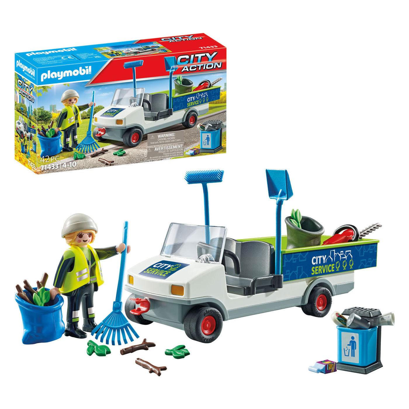 Playmobil City Action Elektrische Straatveegmachine - 71433