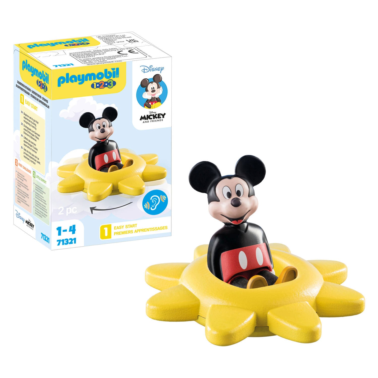 Playmobil Junior Mickey Mouse Draaiende zon - 71321