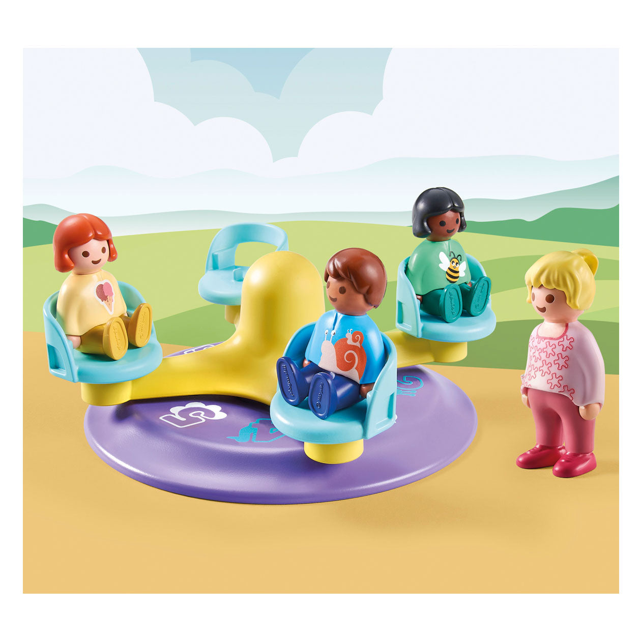 Playmobil 1.2.3. Kindercarrousel - 71324