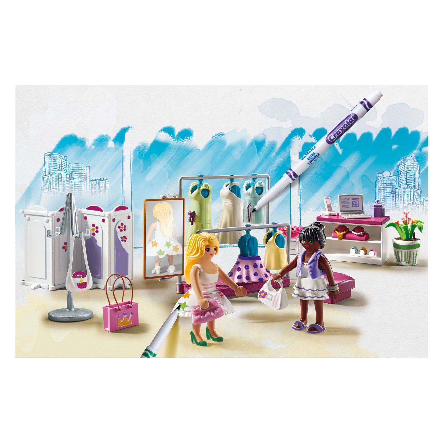 PLAYMOBIL Kleur Modeboetiek 71372