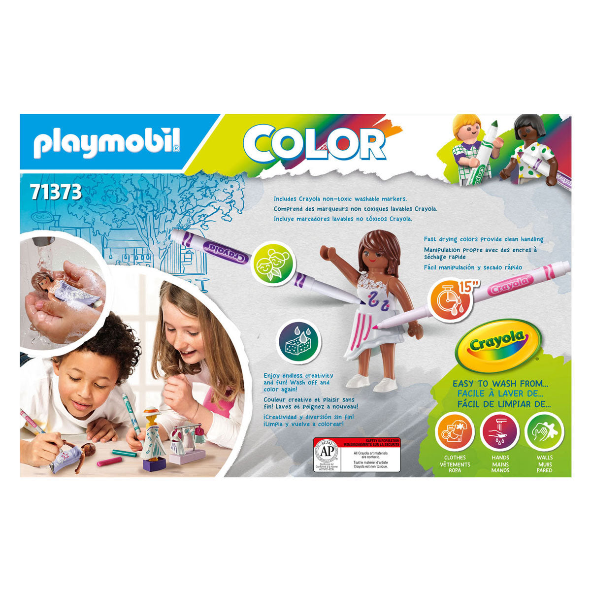 PLAYMOBIL Kleurmodusontwerpset 71373