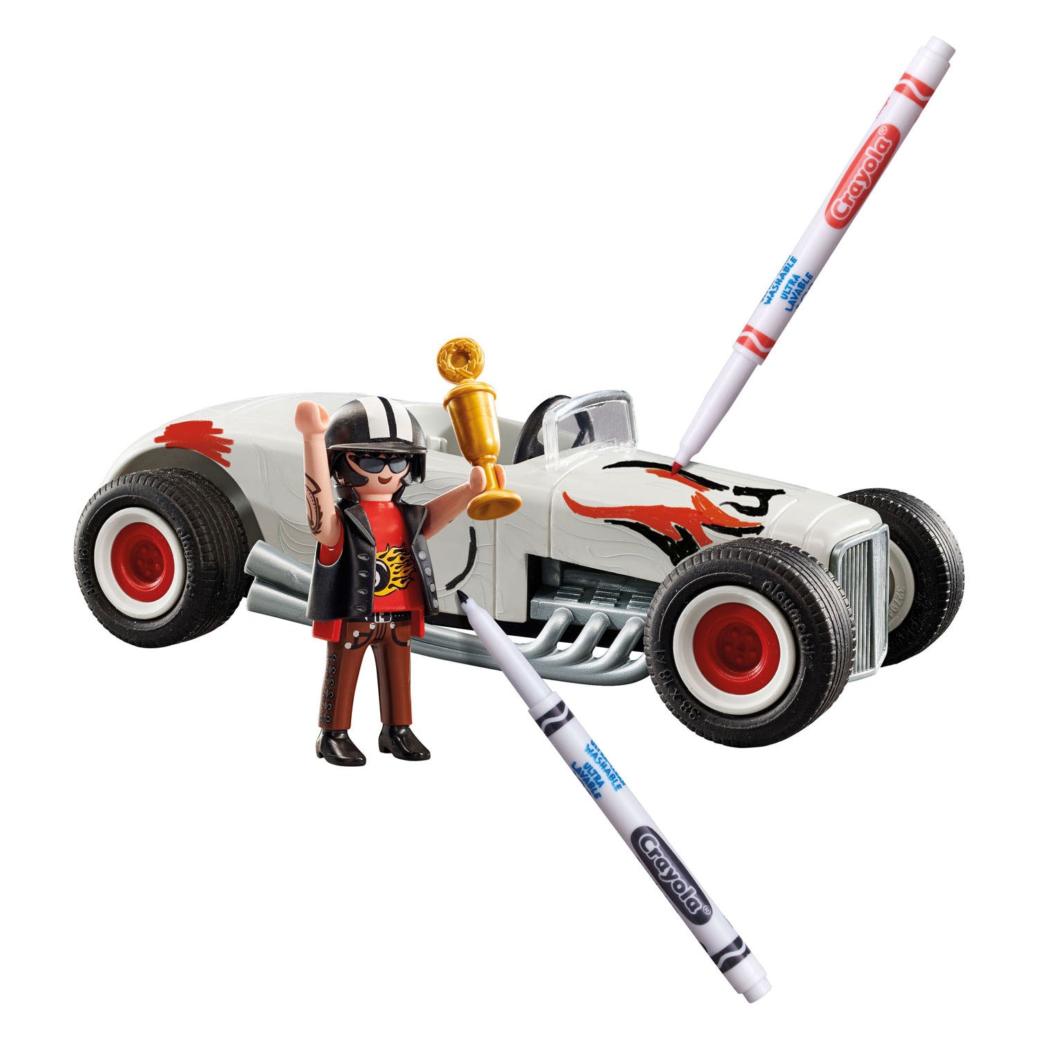 PLAYMOBIL Kleurenracewagen 71376