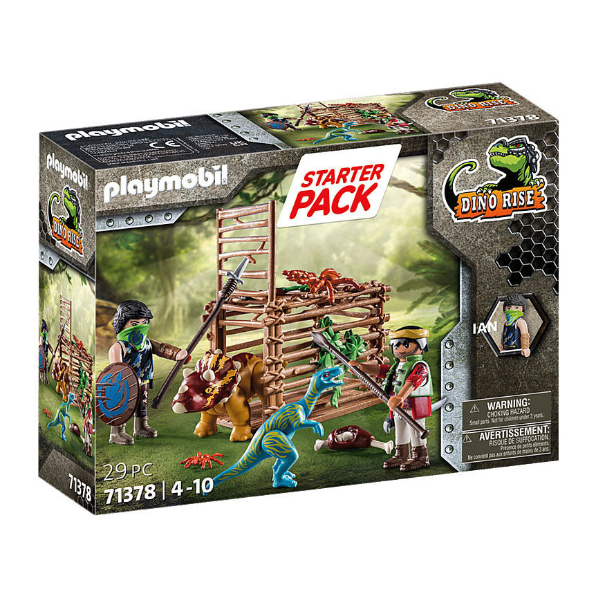 Playmobil Dino Rise Starterpakket Bevrijding van de Triceratops - 71378