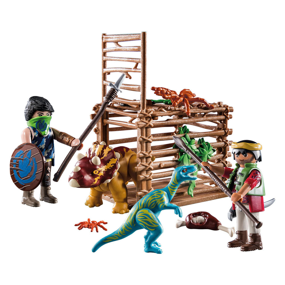Playmobil Dino Rise Starterpakket Bevrijding van de Triceratops - 71378
