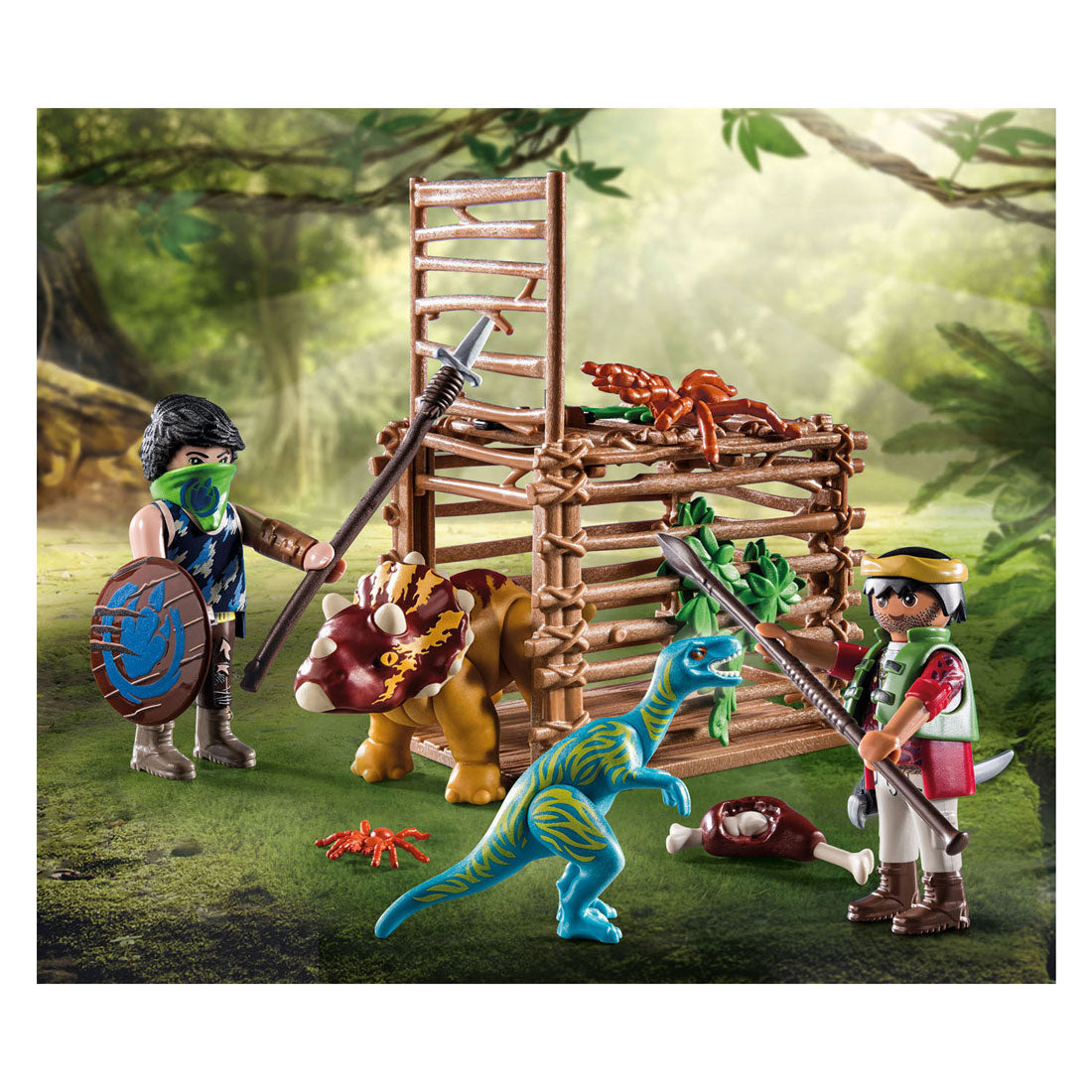 Playmobil Dino Rise Starterpakket Bevrijding van de Triceratops - 71378