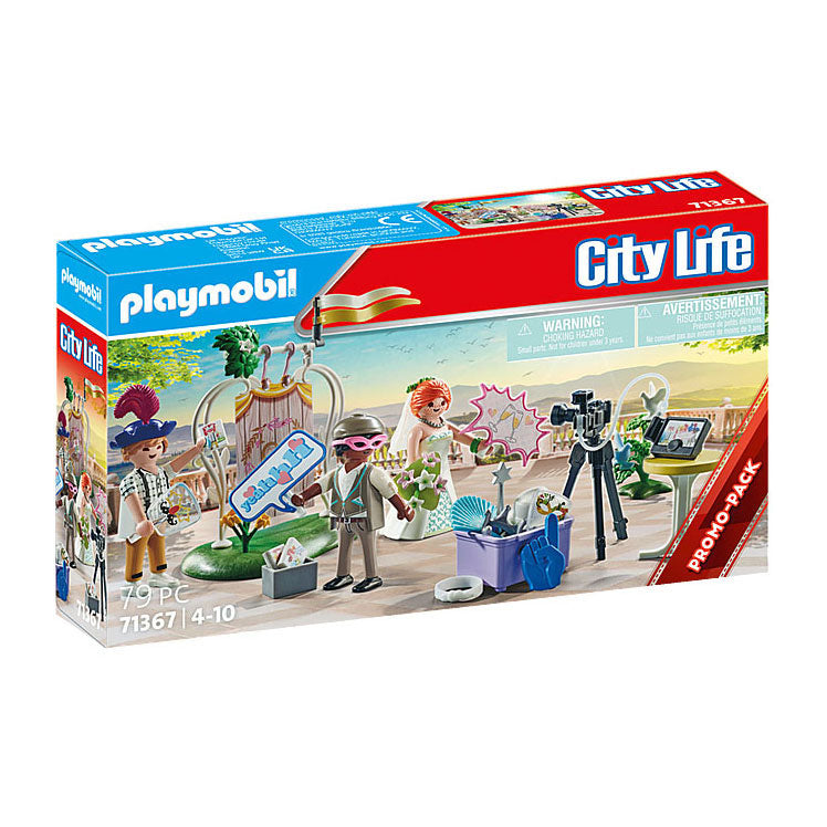 Playmobil City Life Bruidspaar met Camera Promopakket 71367