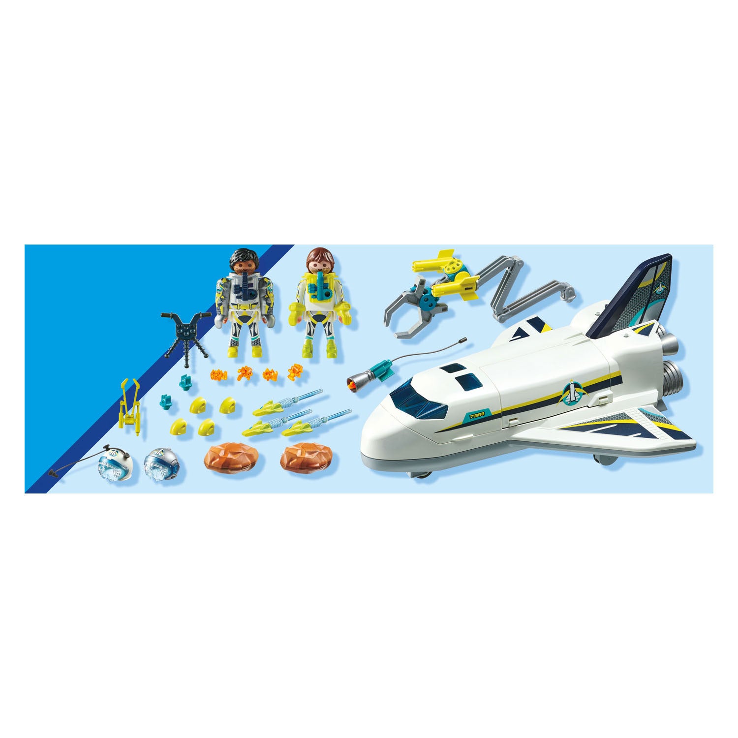 Playmobil Ruimtevaart Space Shuttle op Missie Promopakket - 71368