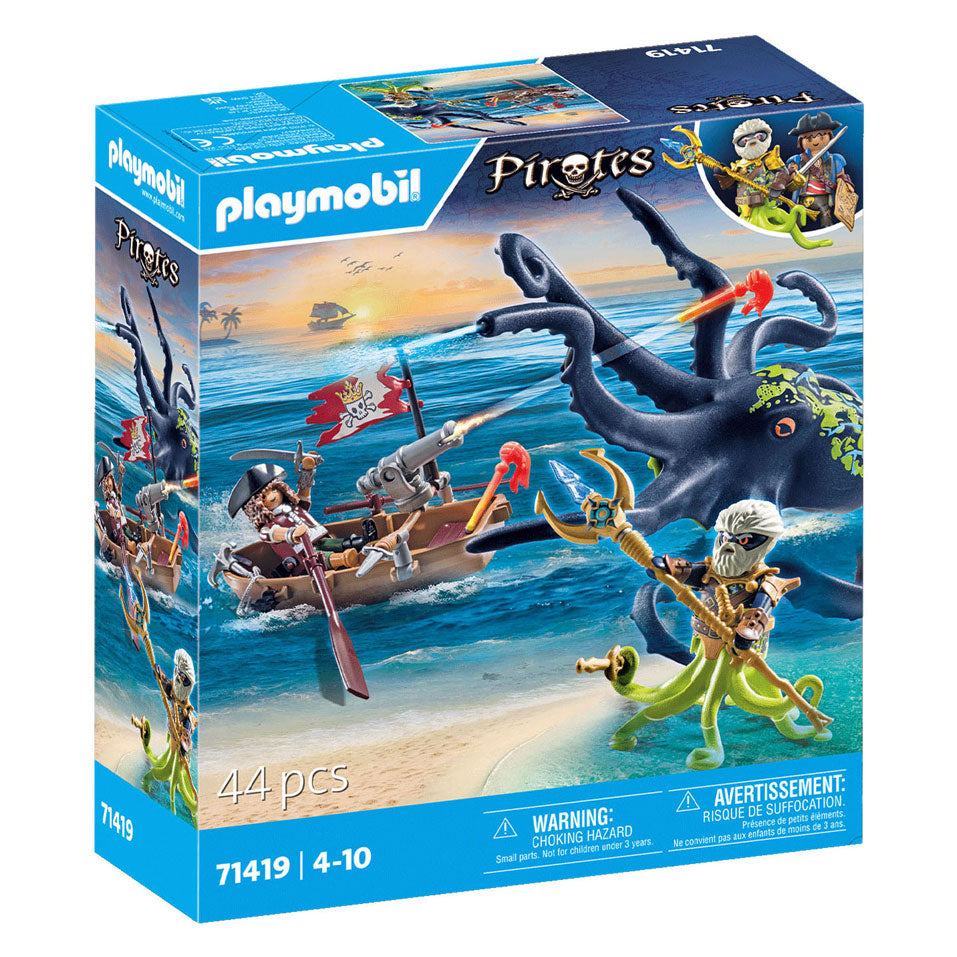 PLAYMOBIL PLAYMOBIL Piraten Gevecht Tegen de Reuzenoctopus 71419