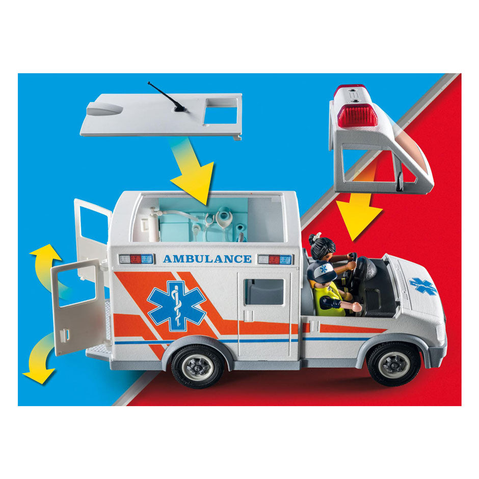 Playmobil city life promo ambulance - 71232