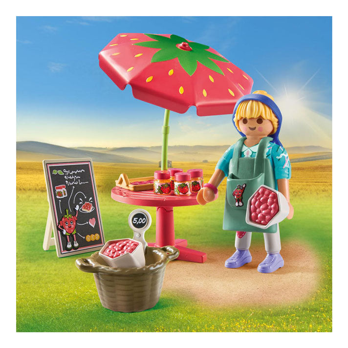 Playmobil country huisgemaakte jam verkoopstand - 71445