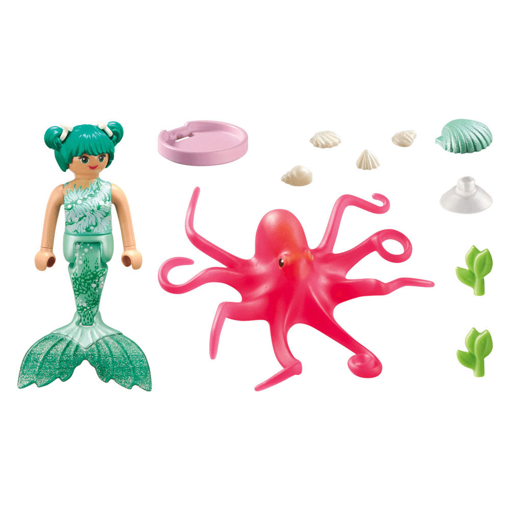Playmobil Prinses Magische Zeemeermin met Van Kleur Veranderende Octopus - 71503