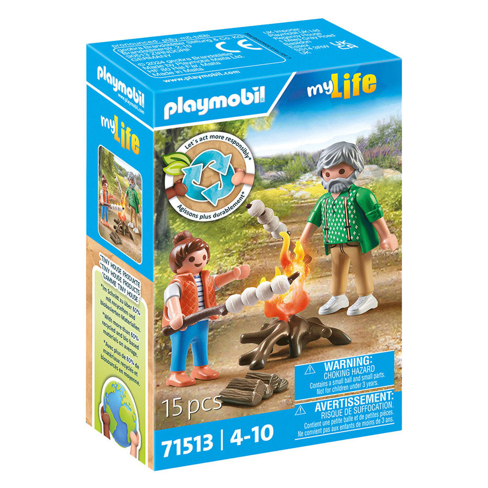 Playmobil Mijn Leven Kampvuur met Marshmallows - 71513