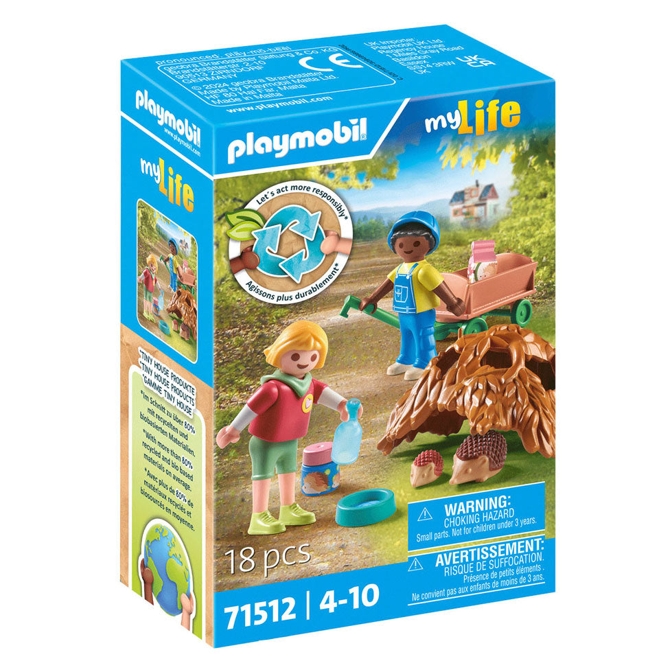 Playmobil Mijn Leven Zorgen voor de Egelfamilie - 71512