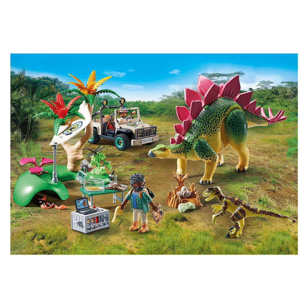 Playmobil dinos onderzoeksstation met dinosaurussen - 71523