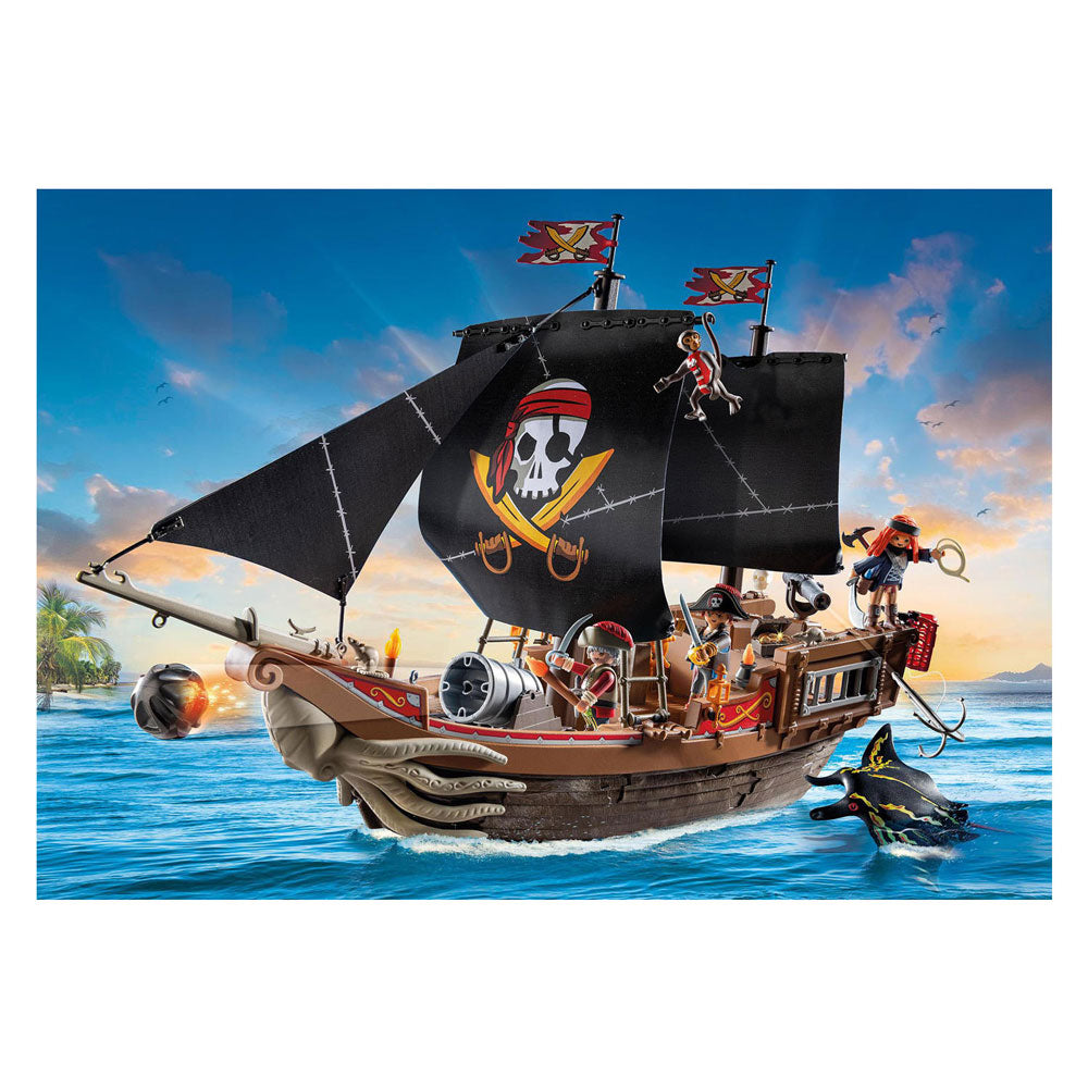 Playmobil pirates groot piratenschip - 71530