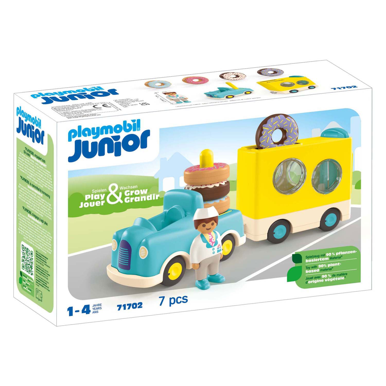 Playmobil Junior Donut Vrachtwagen - 71702