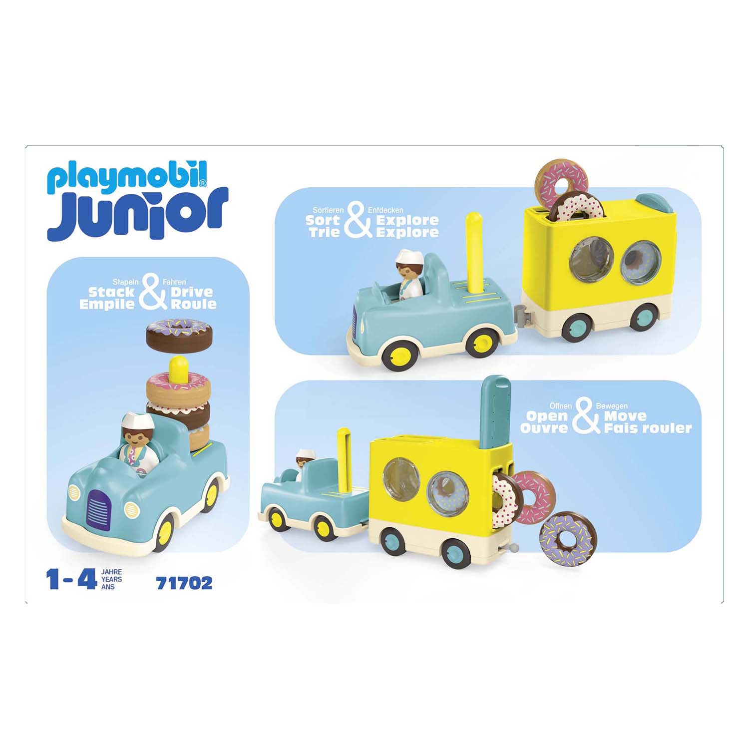 Playmobil Junior Donut Vrachtwagen - 71702