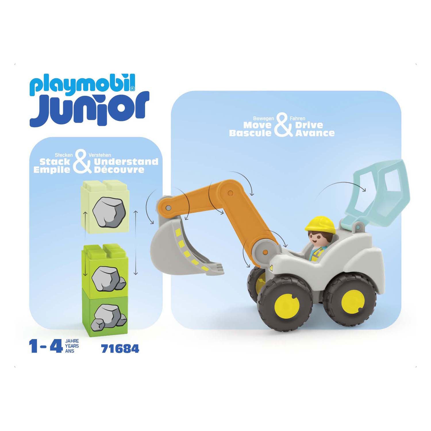 Playmobil junior graaflader - 71684