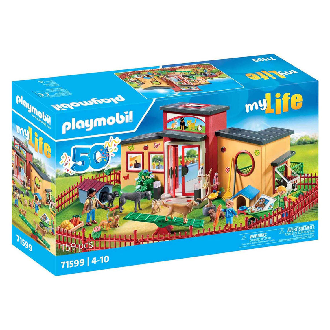 PLAYMOBIL MyLife Tiny Paws Huisdierenhotel