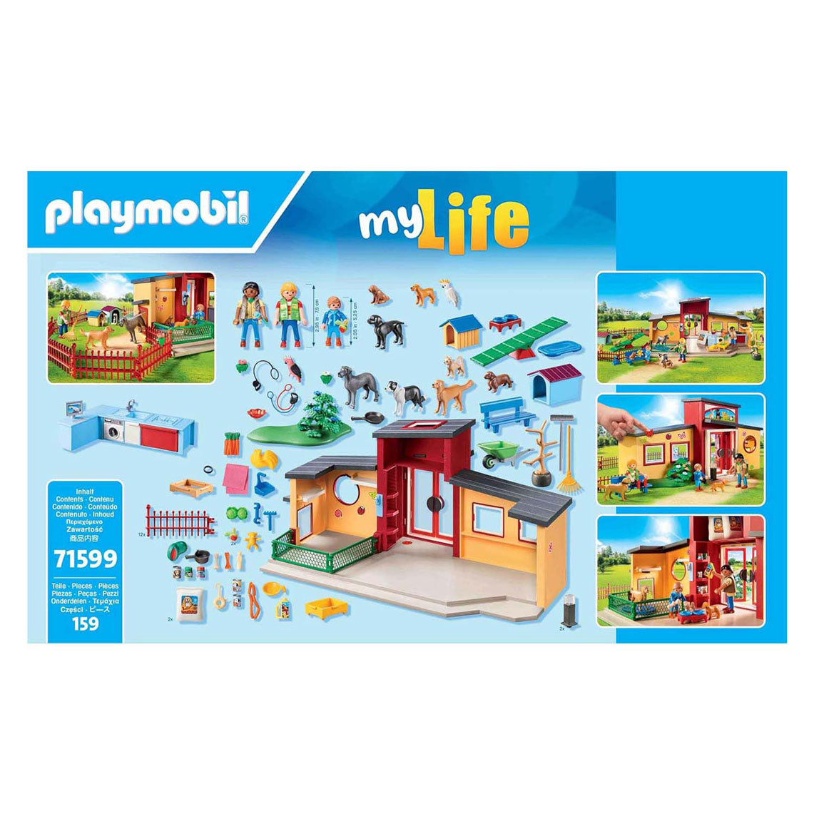 PLAYMOBIL MyLife Tiny Paws Huisdierenhotel