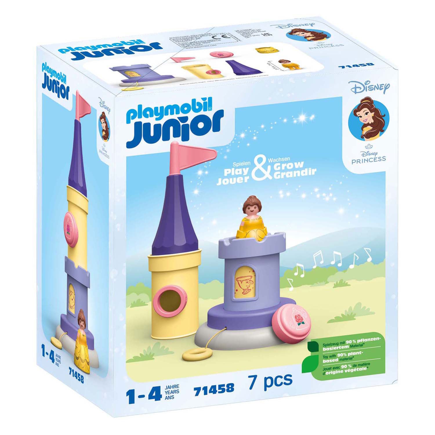 Playmobil Junior Disney Belle's Speeltoren met Melodie - 71458