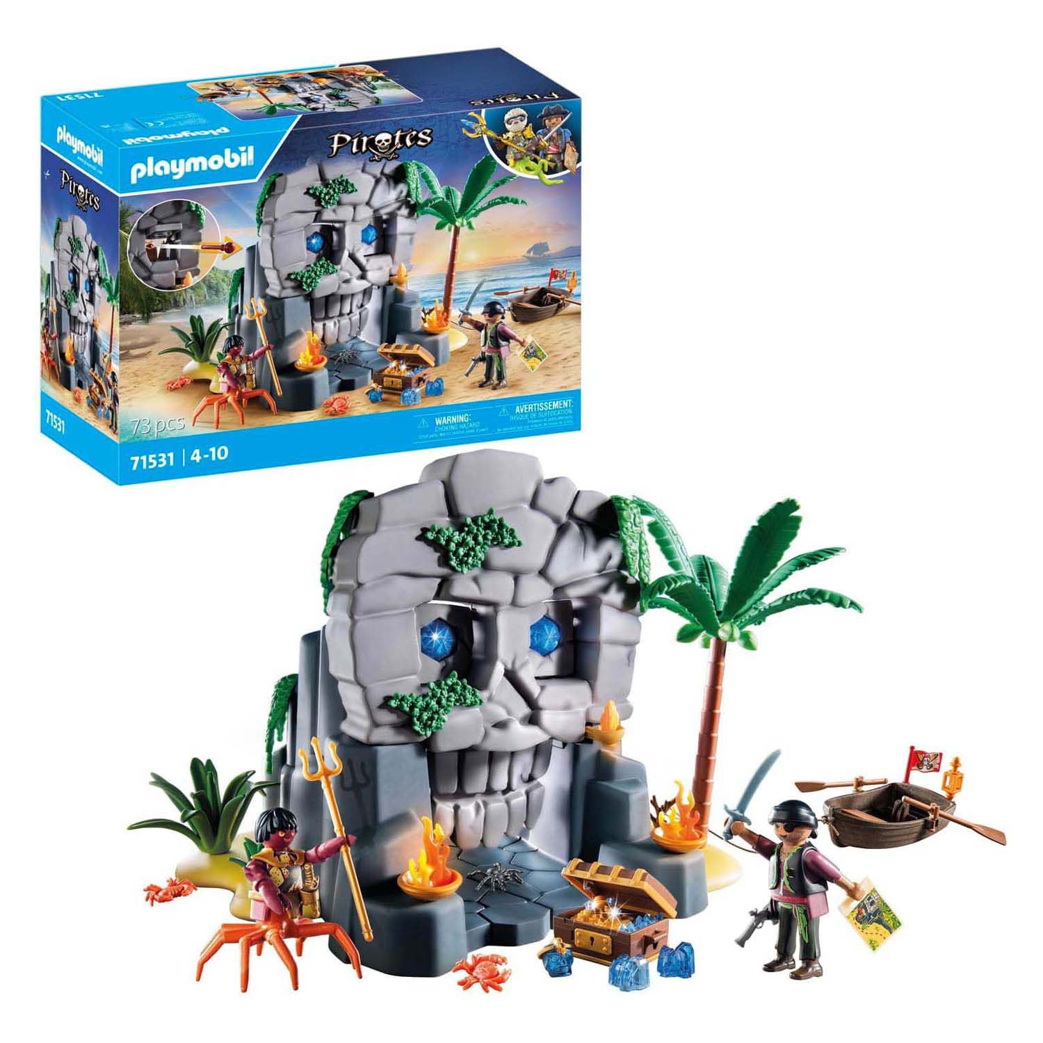 Playmobil 71531 piraten doodshoofdeiland