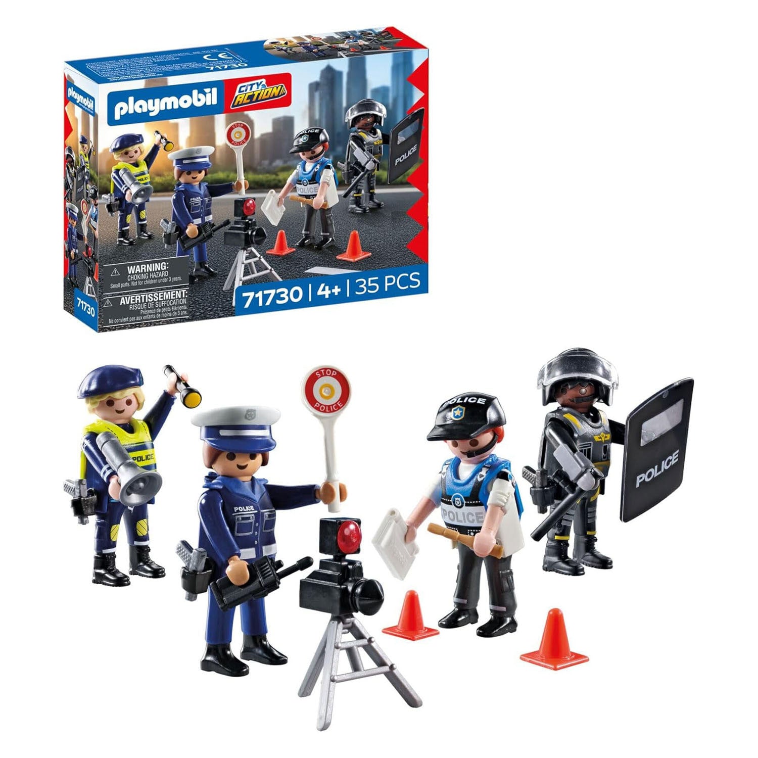 Playmobil 71730 politiefigurenset