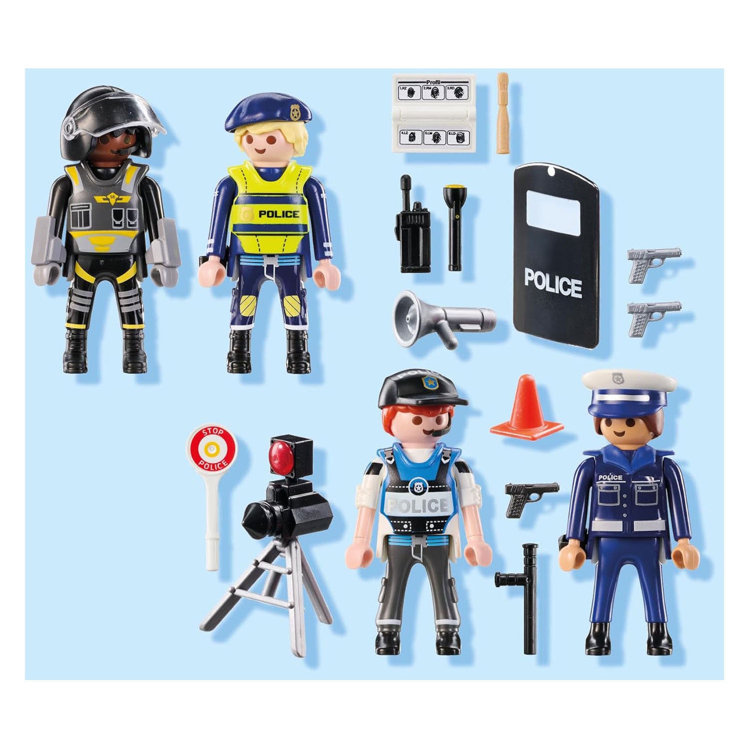 Playmobil 71730 politiefigurenset