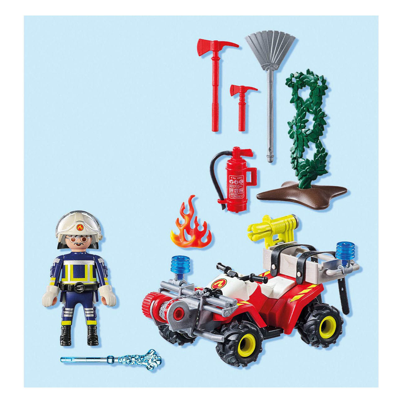 Playmobil 71825 brandweerquad