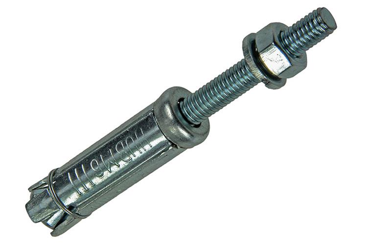 Mack 1019936 - keilbout met draadst. verzinkt 4 st m6 x 75 mm | 5 stuks