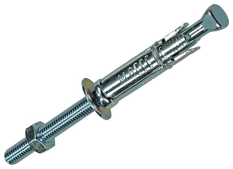 Mack 1019937 - keilbout met draadst. verzinkt4 st m6 x 100mm | 5 stuks