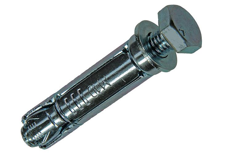 Mack 1019949 - keilbout 6-kant bout verzinkt 2 st m10 x 75 mm | 5 stuks