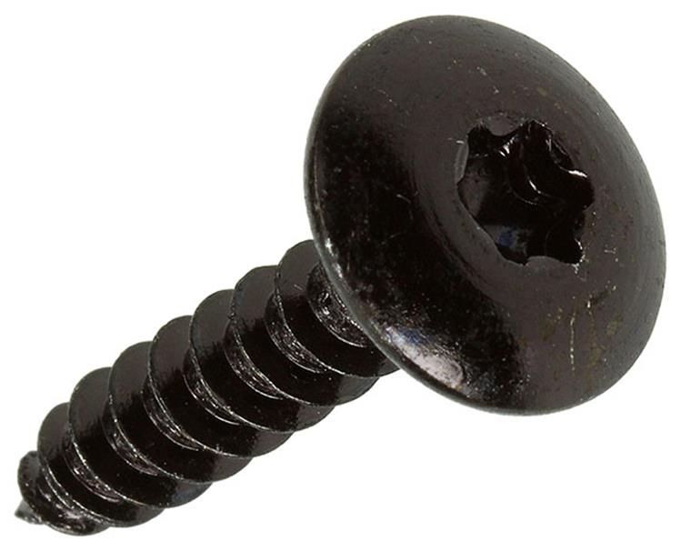 Mack 1019967 - luikschroef zwart 6,0 x 30 mm 9st | 5 stuks