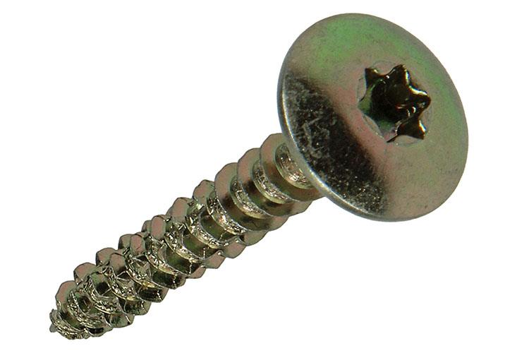 Mack 1019971 - luikschroef geel verzinkt 6,0 x 40 mm 9st | 5 stuks