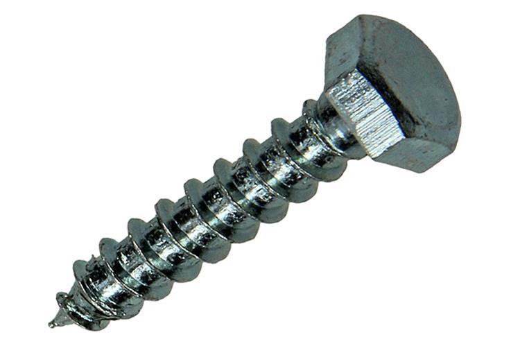 Mack 1018037 - houtdraadbout staal verzinkt 40 st 6 x 30 mm | 5 stuks