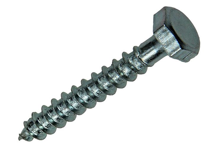 Mack 1018039 - houtdraadbout staal verzinkt 32 st 6 x 40 mm | 5 stuks