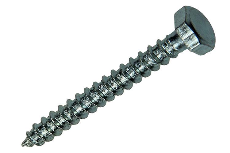 Mack 1018040 - houtdraadbout staal verzinkt 28 st 6 x 50 mm | 5 stuks