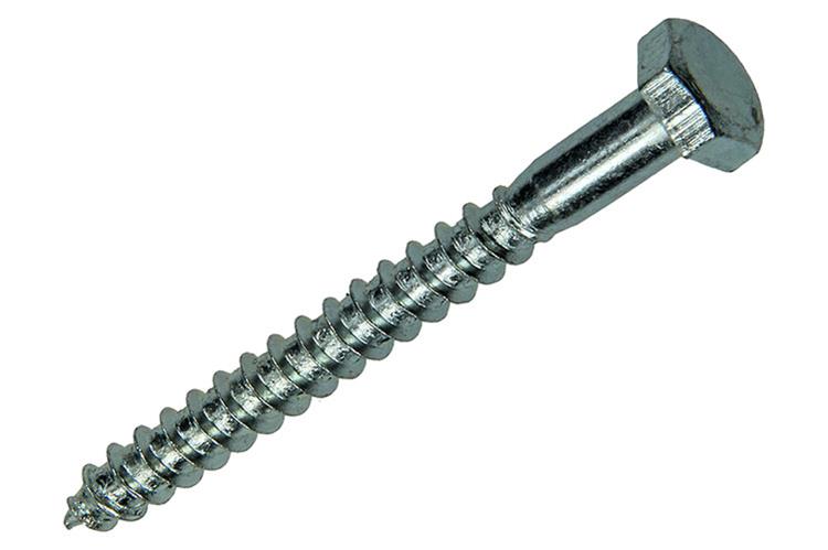 Mack 1018041 - houtdraadbout staal verzinkt 24 st 6 x 60 mm | 5 stuks