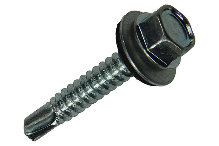 Mack 1020187 - zelfbor.schroef zeskt kop epdm-vz 100st 6,3 x 38 mm | 2 stuks