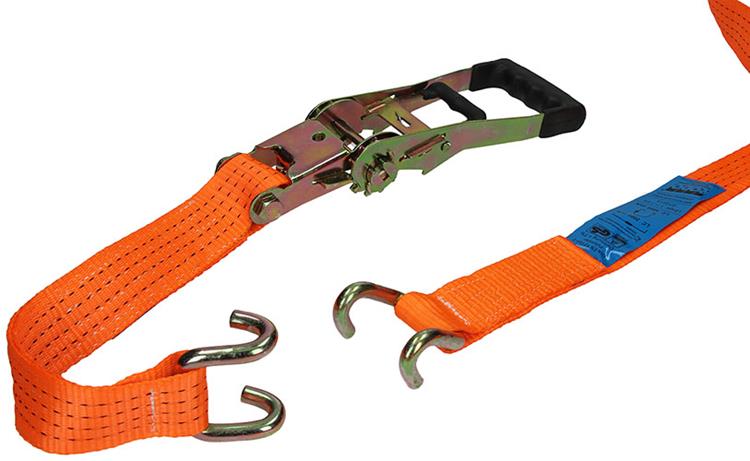 Mack 1023393 - spangordel pe, ratelspanner 2d50mm-8m max4000kg 2 klauwhaken | 5 stuks